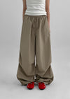 Brkeep Nylon Two-Way Banding Pants