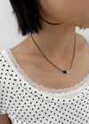 (SILVER 925) Tourail Mini Ball String Necklace