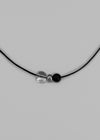 (SILVER 925) Tourail Mini Ball String Necklace