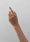Toudel Silver 3-Piece Layered Ring Set