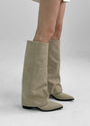 Shubicho Stiletto Folding Boots