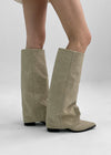 Shubicho Stiletto Folding Boots