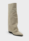 Shubicho Stiletto Folding Boots