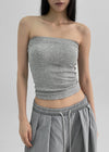 Pongpon Banding Tube Top (Built-in Cap)