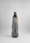Tochia Chiffon Check Scarf