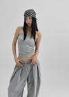 Pongpon Banding Tube Top (Built-in Cap)