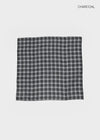 Tochia Chiffon Check Scarf