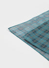Tochia Chiffon Check Scarf