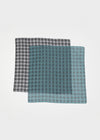 Tochia Chiffon Check Scarf
