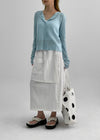 Elzip Summer Round Knit Cardigan