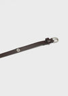 Cuping Layered Double Eyelet Belt