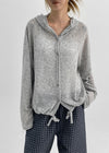 Millet Knit Hooded Cardigan
