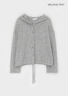 Millet Knit Hooded Cardigan
