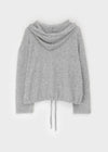 Millet Knit Hooded Cardigan