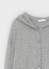 Millet Knit Hooded Cardigan