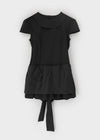 Benso Flare Ribbon Mini Dress