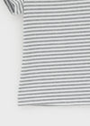 [MADE] Eliden Stripe U-Neck Short Sleeve Tee