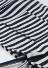 Birdhole Stripe Shoulder Bag