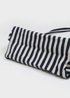 Birdhole Stripe Shoulder Bag