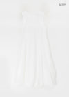 Polce Balloon Sleeveless Long Dress