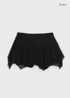 [MADE] Hitty Unbalanced Mini Skirt Pants