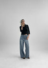 Holbwin Summer Wide Denim Pants