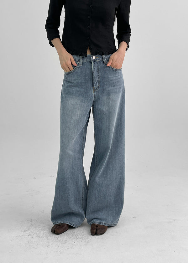 Holbwin Summer Wide Denim Pants