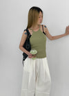 [MADE] Morina Linen Summer Halter Neck Knit