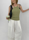 [MADE] Morina Linen Summer Halter Neck Knit