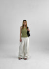 [MADE] Morina Linen Summer Halter Neck Knit