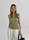 [MADE] Morina Linen Summer Halter Neck Knit