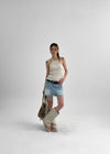 [MADE] Morina Linen Summer Halter Neck Knit