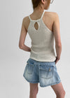 [MADE] Morina Linen Summer Halter Neck Knit
