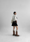 Hobita Flare Mini Skirt Pants