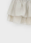 Tokya Tiered Back Banding Mini Skirt Pants