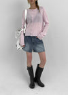 Love You Buckle Long Rain Boots