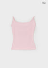 Waddu Basic Slim Sleeveless Top