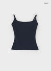 Waddu Basic Slim Sleeveless Top