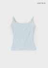 Waddu Basic Slim Sleeveless Top