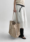 Birdhole Stripe Shoulder Bag