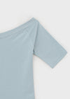 [MADE] Neddy V-Neck Off-Shoulder Short Sleeve Tee