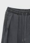 (UNISEX) Jubel Track Pintuck Nylon String Pants