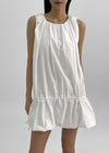 Pinterby Nylon Balloon Sleeveless Dress