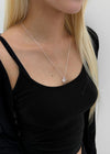 Acom Glass Heart Necklace