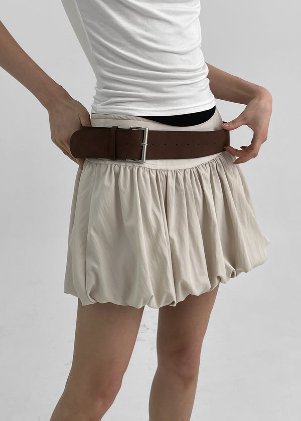 【hippiedippy】nylon pumpkin skirt nylon pumpkin skirt (3color) - hippiedippy 히피디피
