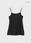Pollang Back Open Layered Sleeveless Mini Dress