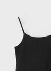 Pollang Back Open Layered Sleeveless Mini Dress