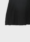 Pollang Back Open Layered Sleeveless Mini Dress