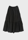 Haiso Banding Flare Long Skirt