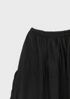 Haiso Banding Flare Long Skirt